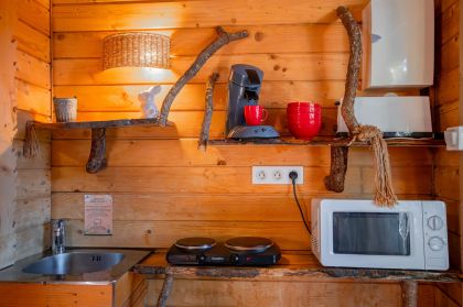 maison dans les branches