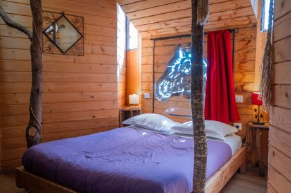 Maison dans les branches