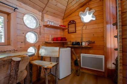 maison dans les branches